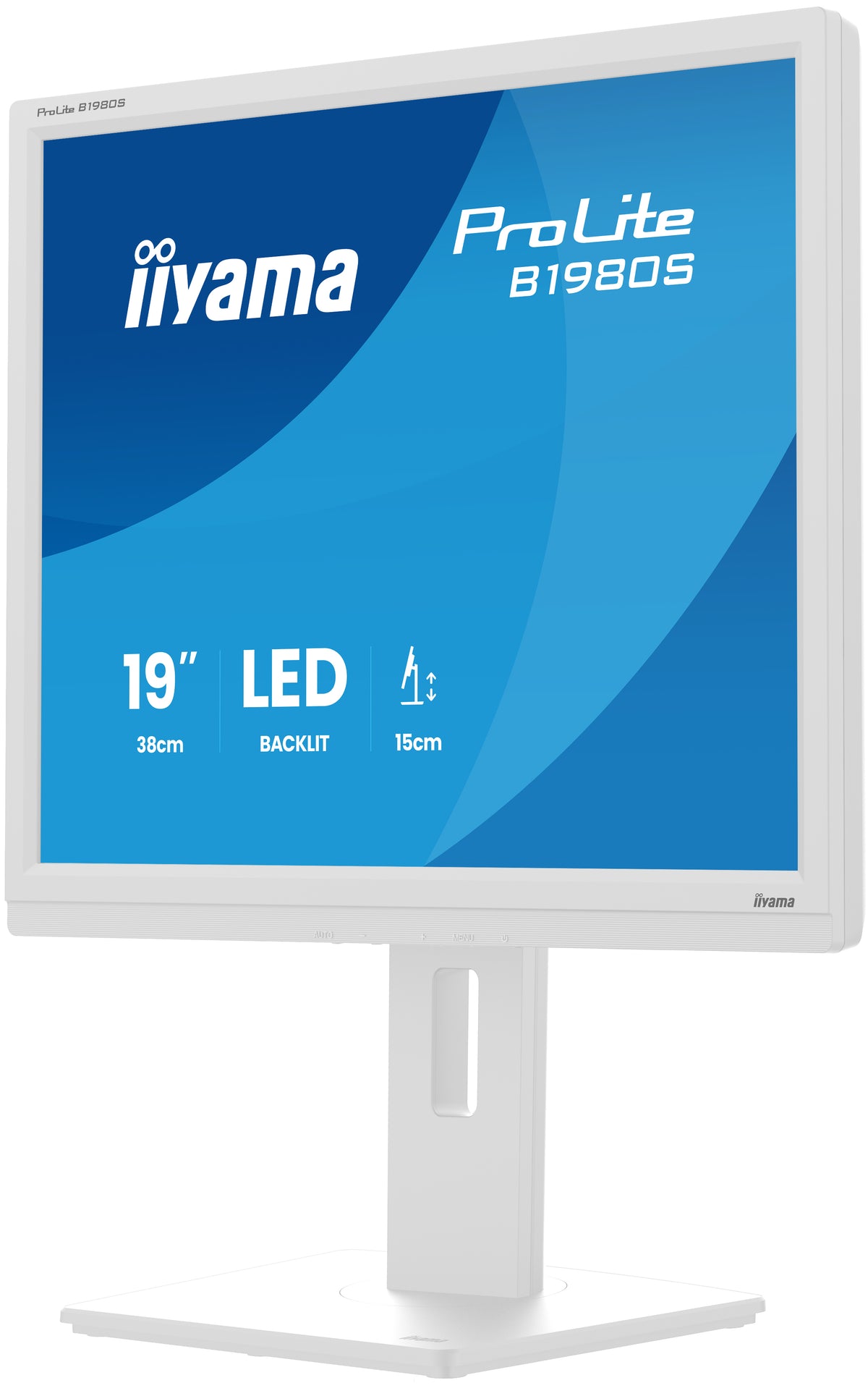 iiyama ProLite B1980S-W1 Computerbildschirm 48,3 cm (19") 1280 x 1024 Pixel SVGA LED Weiß