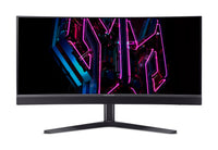 Acer Predator X34Vbmiiphuzx Computerbildschirm 86,4 cm (34") 3440 x 1440 Pixel UltraWide Quad HD OLED Schwarz