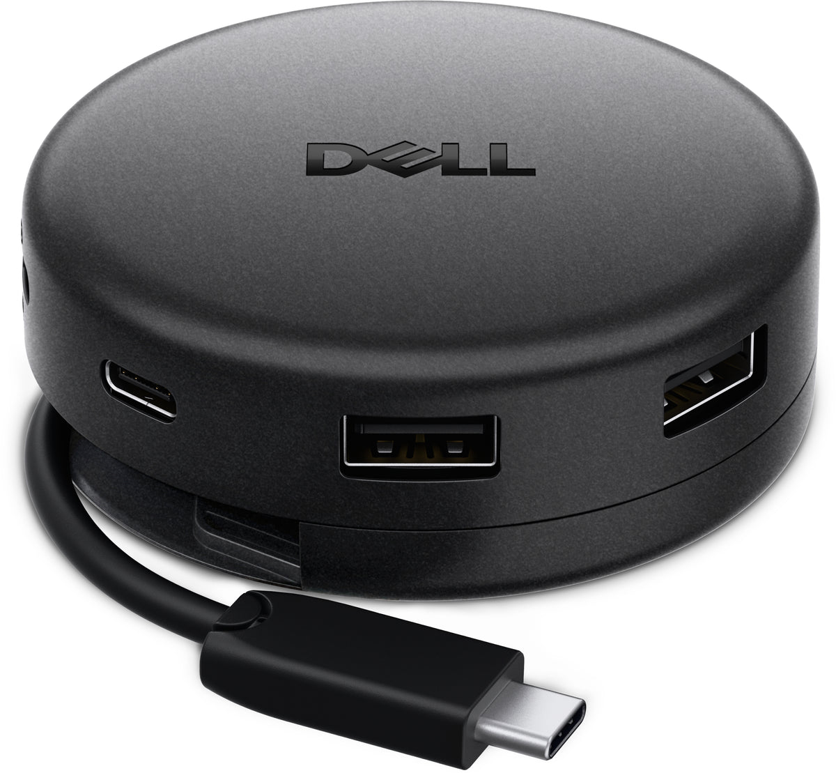 DELL DA326 Kabelgebunden USB 3.2 Gen 1 (3.1 Gen 1) Type-C Schwarz