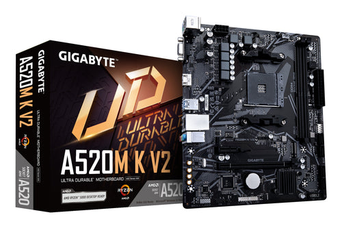 AM4 Gigabyte A520M K V2 mATX D4