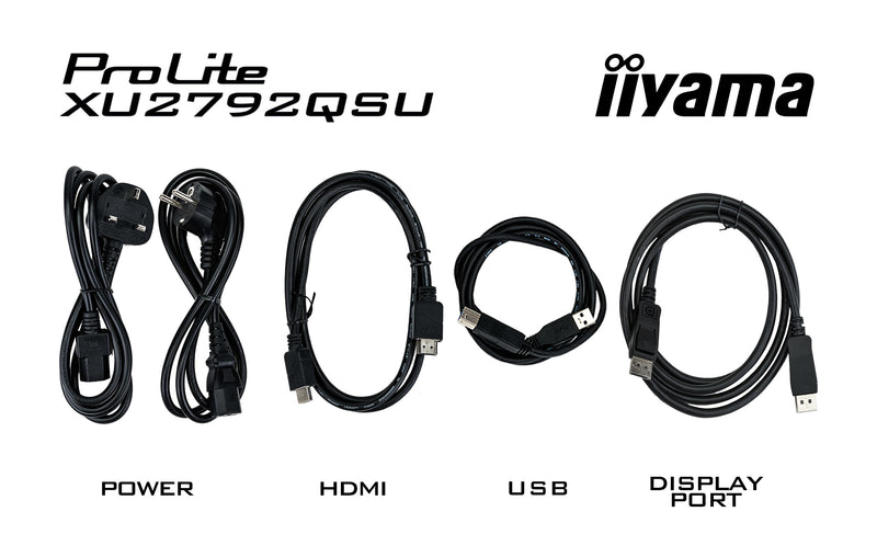 iiyama ProLite Computerbildschirm 68,6 cm (27") 2560 x 1440 Pixel Quad HD LED Schwarz