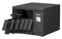 QNAP TVS-H877AX NAS Tower AMD Ryzen™ 5 16 GB DDR5 QNAP QTS Schwarz
