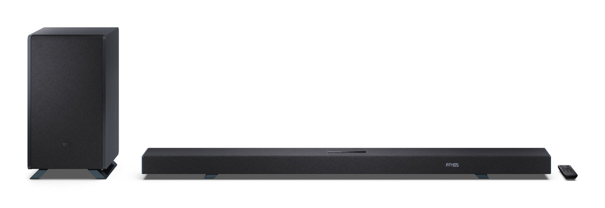 Sharp HT-SBW55121(BK) Soundbar-Lautsprecher Schwarz 5.1.2 Kanäle 212 W
