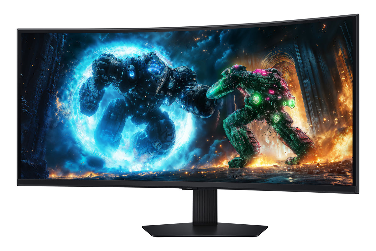 Samsung G75F Computerbildschirm 101,6 cm (40") 5120 x 2160 Pixel WUHD LCD Schwarz
