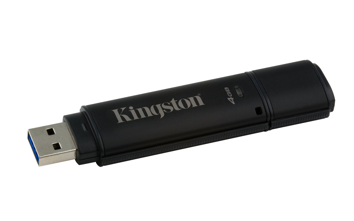 Kingston Technology DataTraveler 4000G2 with Management 4GB USB-Stick USB Typ-A 3.2 Gen 1 (3.1 Gen 1) Schwarz