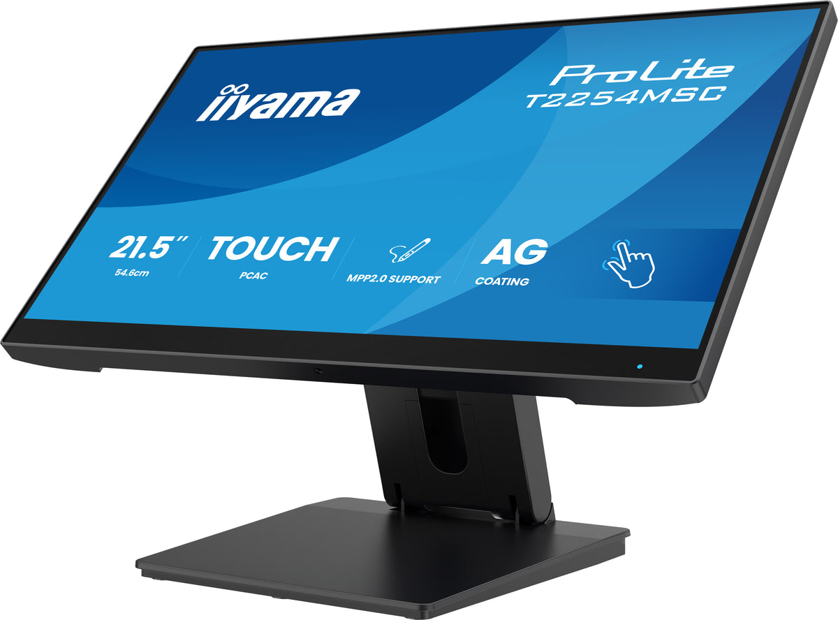 iiyama T2254MSC-B2AG Computerbildschirm 54,6 cm (21.5") 1920 x 1080 Pixel Full HD LED Touchscreen Schwarz