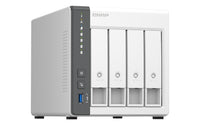 QNAP TS-433 NAS Tower ARM Cortex-A55 4 GB 0 TB QNAP QTS Weiß