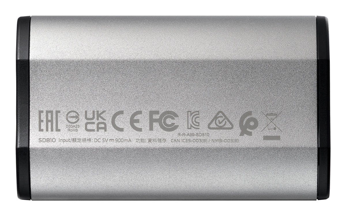 ADATA SD810 4 TB USB Typ-C USB 3.2 Gen 2x2 Silber