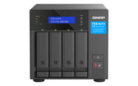 QNAP TVS-H474 NAS Tower Intel® Core™ i3 i3-12100 8 GB DDR4 0 TB QuTS hero Schwarz