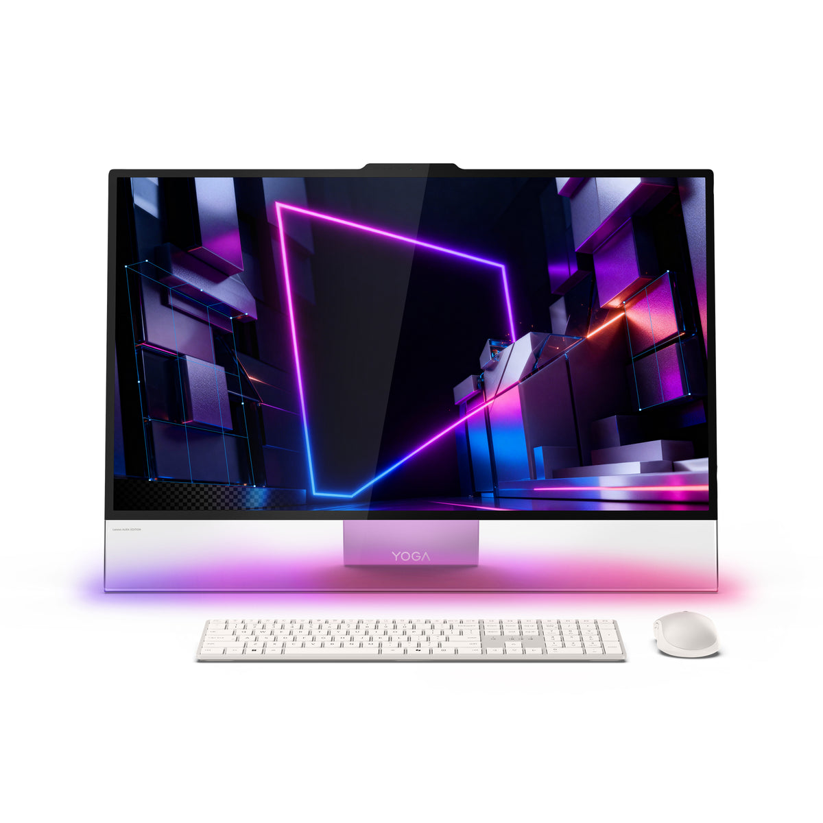 Lenovo Yoga AIO 32IPH11 Copilot+ PC Intel Core Ultra X7 358H 80 cm (31.5") 3840 x 2160 Pixel All-in-One-PC 32 GB LPDDR5x-SDRAM 1 TB SSD Windows 11 Pro Wi-Fi 7 (802.11be) Silber