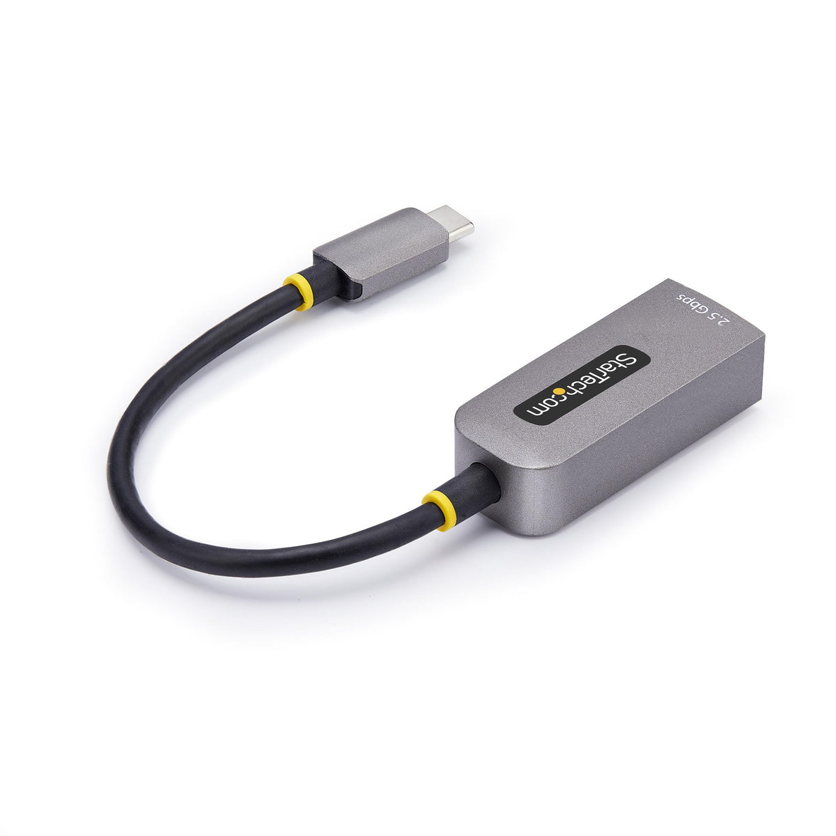 StarTech.com 2.5GbE USB C Ethernet Adapter, USB-C auf Lan-RJ45 Netzwerkadapter, NBASE-T USB 3.1 Typ-C 2.5 Multi Speed NIC, Thunderbolt Kompatibel, Windows & Mac