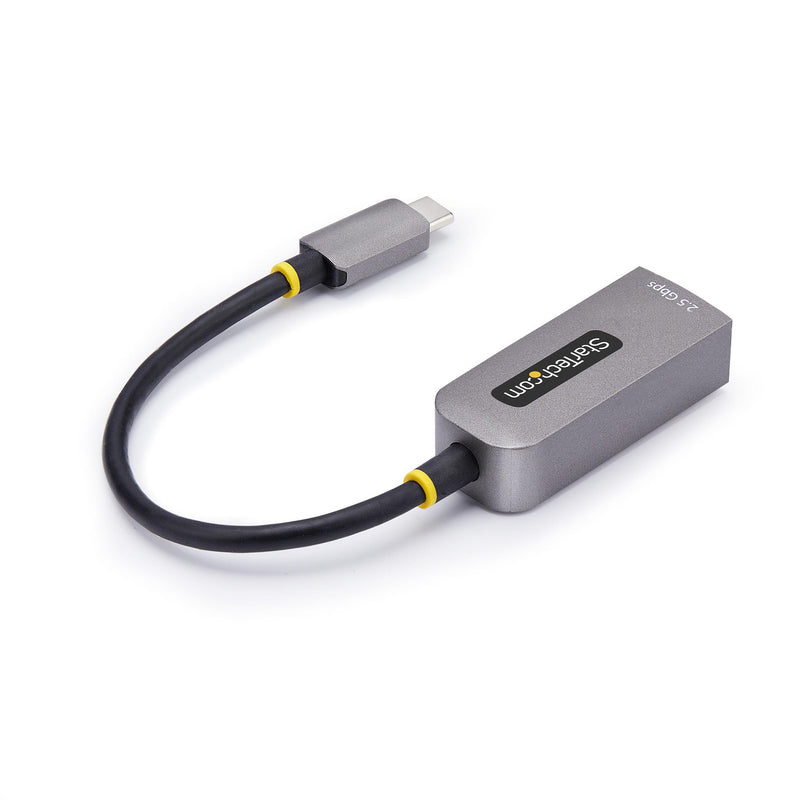StarTech.com 2.5GbE USB C Ethernet Adapter, USB-C auf Lan-RJ45 Netzwerkadapter, NBASE-T USB 3.1 Typ-C 2.5 Multi Speed NIC, Thunderbolt Kompatibel, Windows & Mac