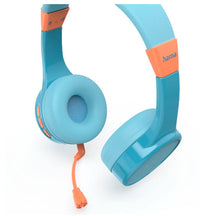 Hama Teens Guard II Kopfhörer Kabellos Kopfband Anrufe/Musik USB Typ-C Bluetooth Blau, Orange