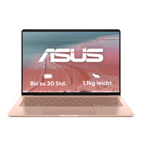 ASUS Zenbook 14 UX3480QA-U1023W Copilot+ PC Snapdragon X1-26-100 Laptop 35,6 cm (14") WUXGA 16 GB LPDDR5x-SDRAM 512 GB SSD Wi-Fi 6E (802.11ax) Windows 11 Home Pink