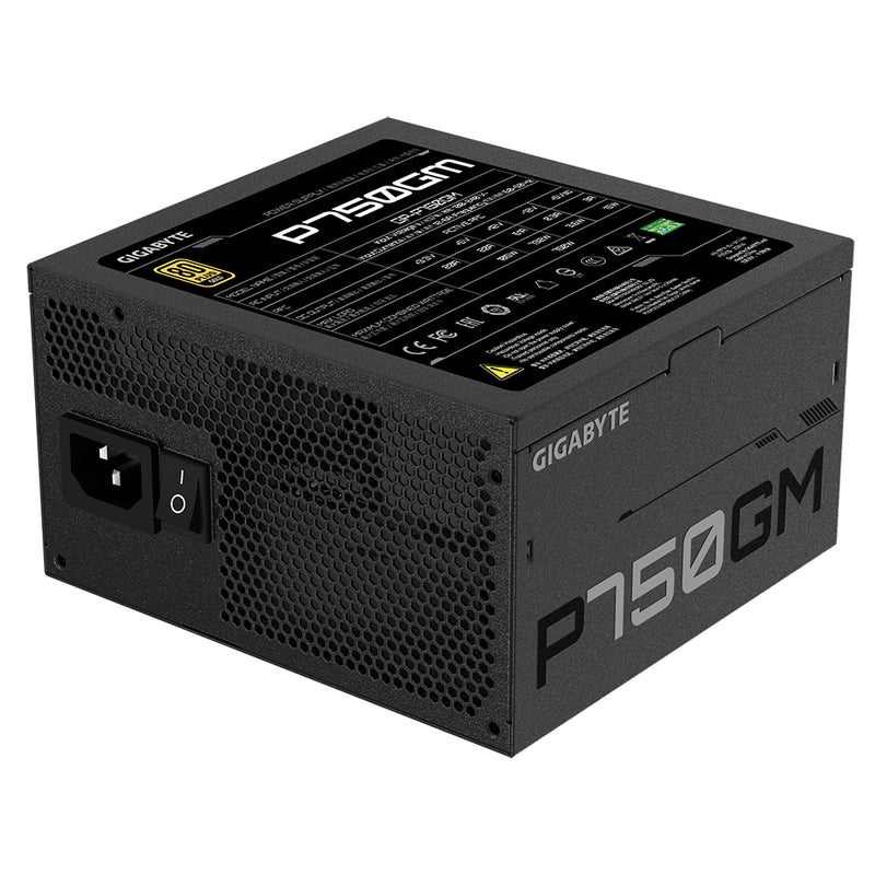 GIGABYTE P750GM Netzteil 750 W 20+4 pin ATX ATX Schwarz