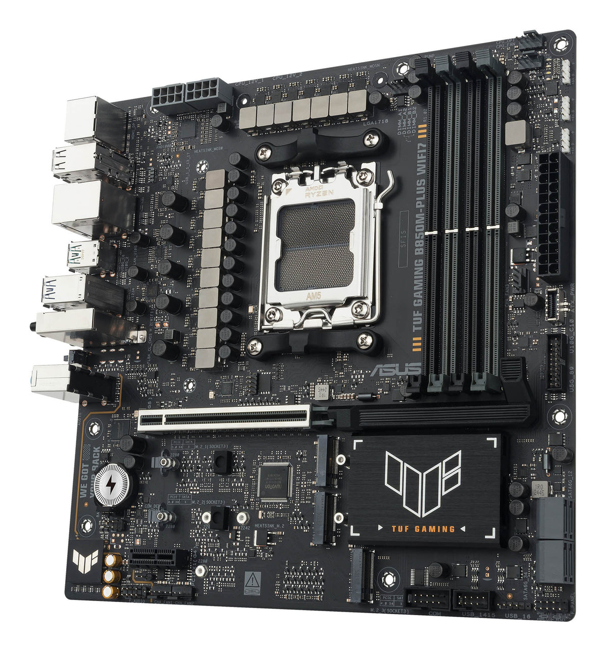 ASUS TUF GAMING B850M-PLUS WIFI7 AMD B850 Sockel AM5 micro ATX