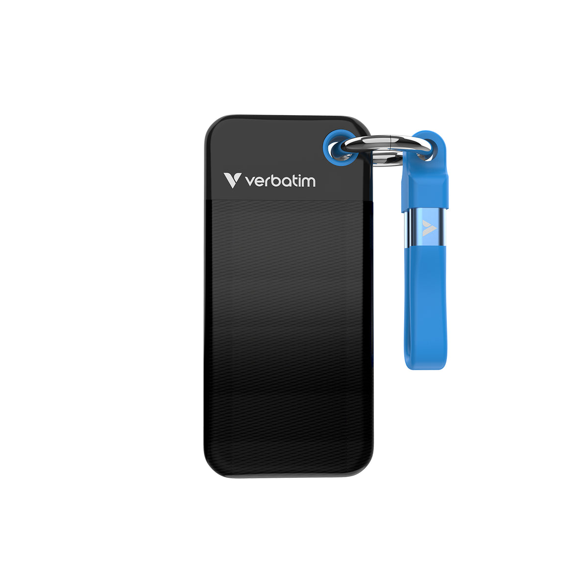 Verbatim Pocket SSD 2 TB USB Typ-C 3.2 Gen 2 (3.1 Gen 2) Schwarz, Blau