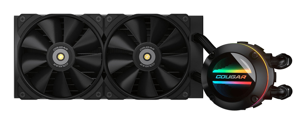COUGAR CPU Wasserkühlung Poseidon-GT 240, ARGB, Schwarz
