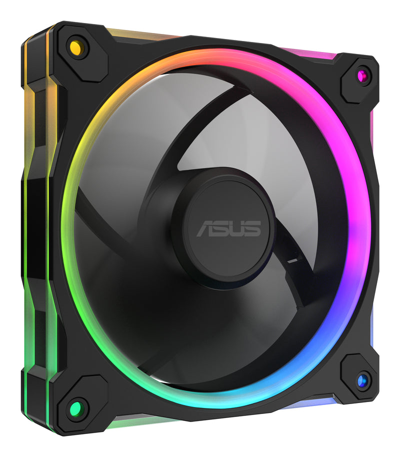 ASUS Prime MR120 Fan ARGB Black 3in1 Computergehäuse Ventilator 12 cm Schwarz