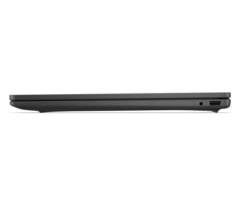 HP OmniBook 3 17-dk0132ng Intel Core 3 100U Laptop 43,9 cm (17.3") Full HD 8 GB DDR5-SDRAM 512 GB SSD Wi-Fi 6 (802.11ax) Windows 11 Home Schwarz, Grau
