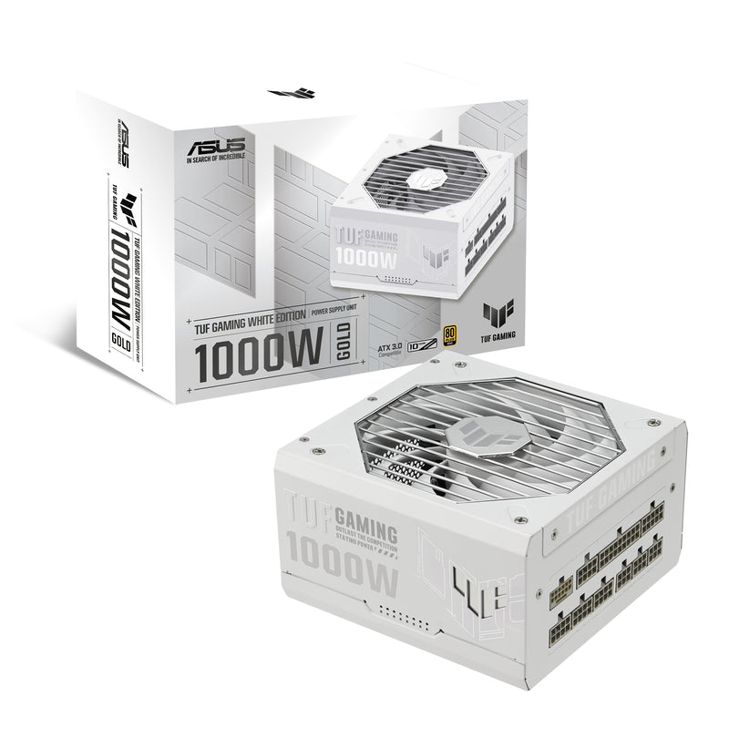 ASUS TUF Gaming 1000W Gold White Edition Netzteil 20+4 pin ATX ATX Weiß