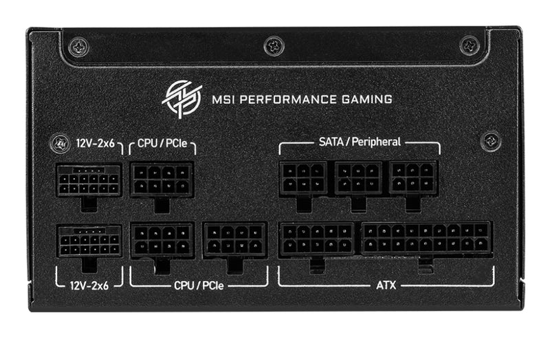 MSI MPG A850GS PCIE5 Netzteil 850 W 24-pin ATX ATX Schwarz
