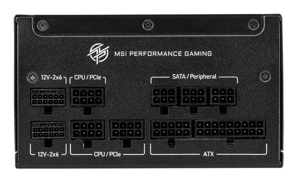 MSI MPG A1250GS PCIE5 Netzteil 1250 W 20+4 pin ATX ATX Schwarz
