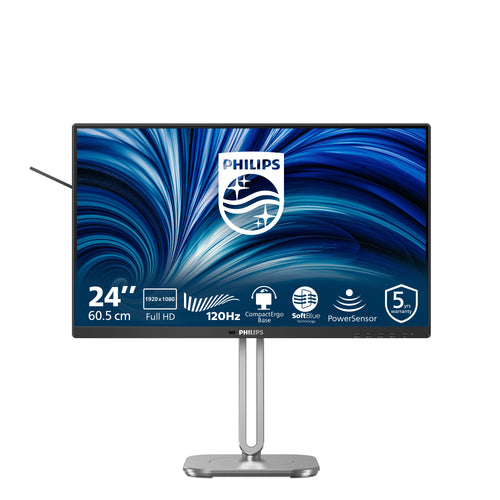 Philips 4000 series 24B2N4200/00 Computerbildschirm 60,5 cm (23.8") 1920 x 1080 Pixel Full HD LCD Grau