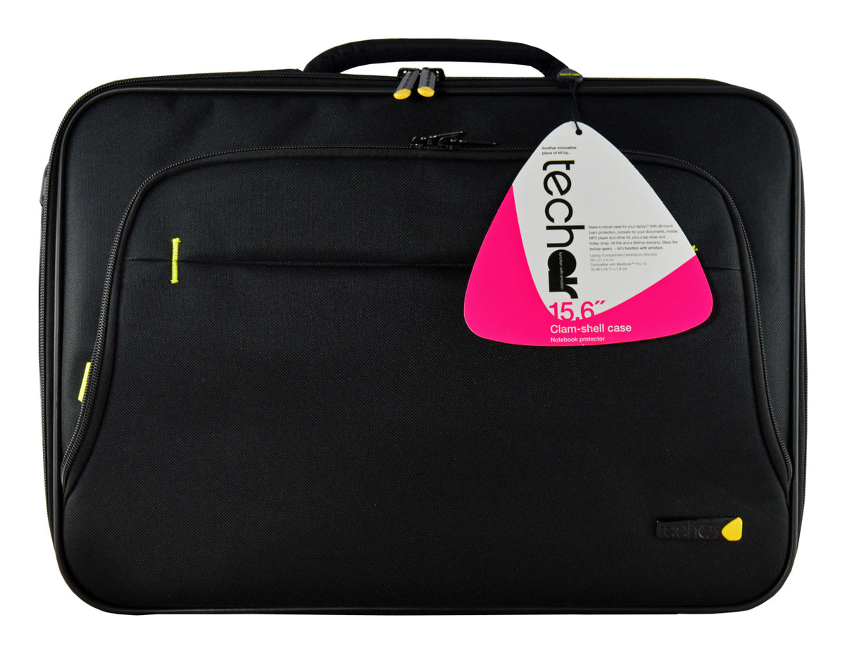 Techair Classic pro 39,6 cm (15.6") Aktenkoffer Schwarz