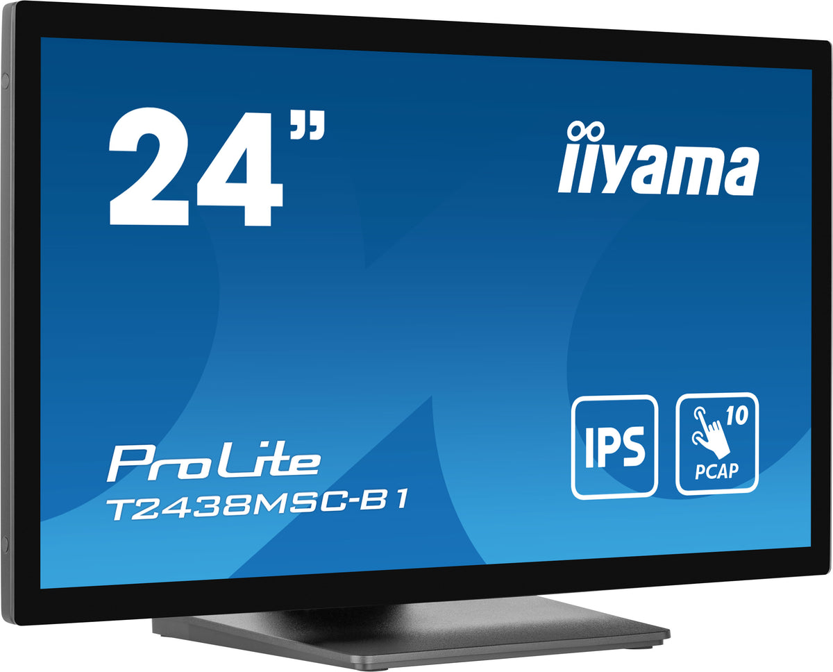 iiyama ProLite T2438MSC-B1 Computerbildschirm 60,5 cm (23.8") 1920 x 1080 Pixel Full HD LED Touchscreen Schwarz