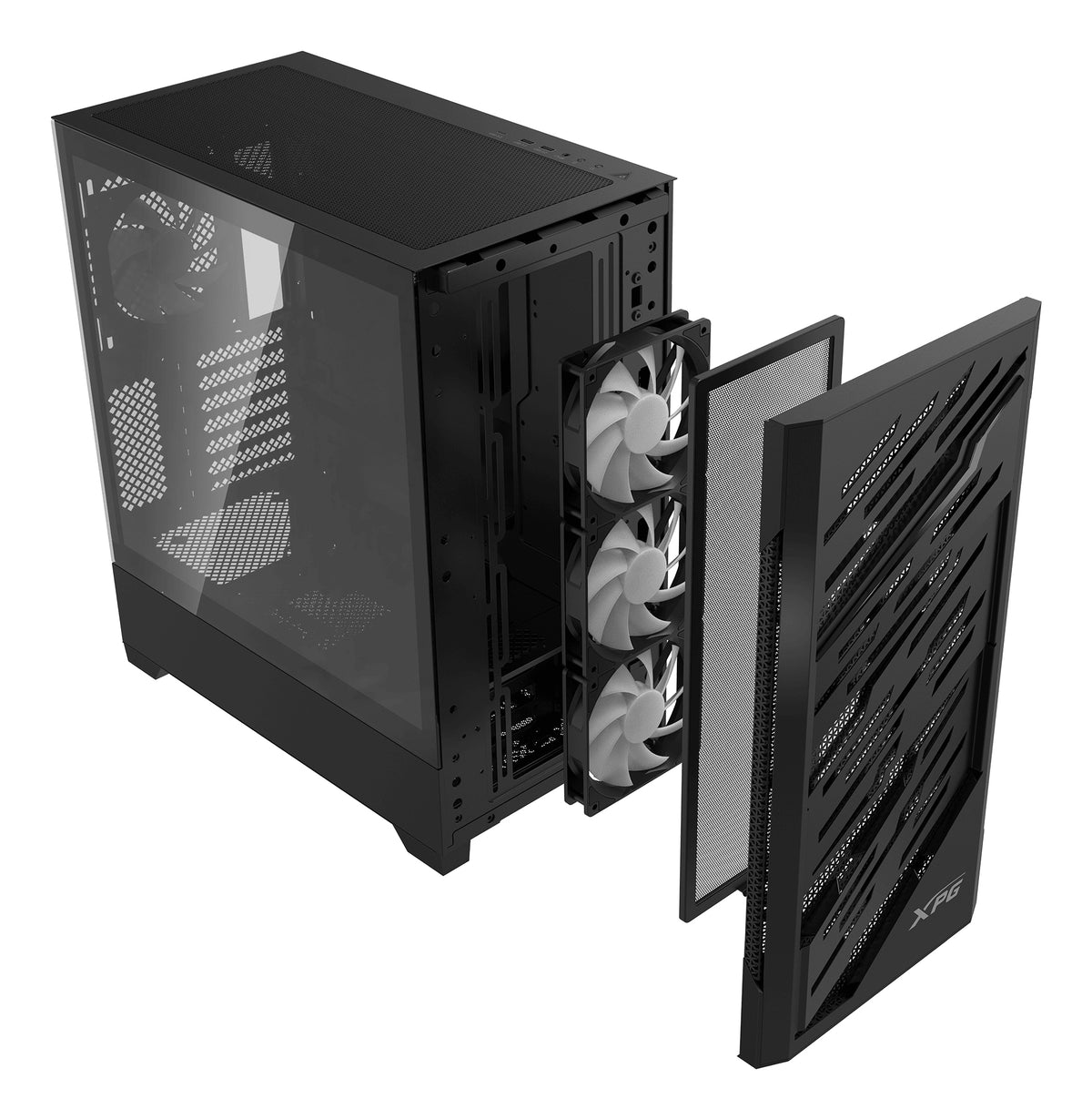 XPG STARKER AIR BTF Midi Tower Schwarz