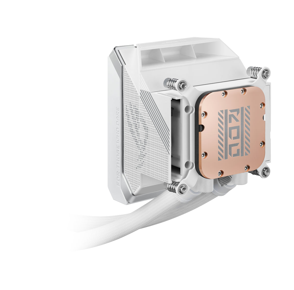ASUS ROG Strix LC IV 360 ARGB LCD White Edition Prozessor Flüssigkeitskühlung 12 cm Weiß