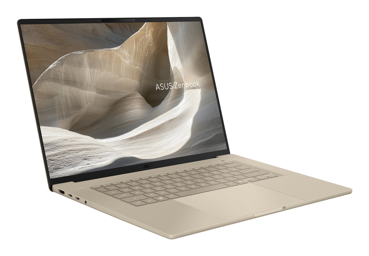 ASUS Zenbook A16 UX3607OA-SQ005W Copilot+ PC Snapdragon X2E-94-100 Laptop 40,6 cm (16") 3K 48 GB LPDDR5x-SDRAM 1 TB SSD Wi-Fi 7 (802.11be) Windows 11 Home Beige