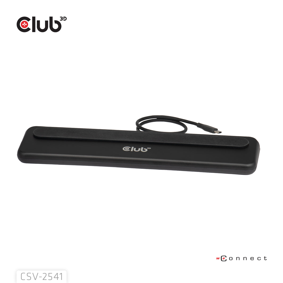 CLUB3D CSV-2541 laptop-dockingstation & portreplikator Andocken USB 3.2 Gen 1 (3.1 Gen 1) Type-C Schwarz