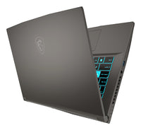 MSI Thin 15 B13VF-2894XDE Intel® Core™ i7 i7-13620H Laptop 39,6 cm (15.6") Full HD 16 GB DDR4-SDRAM 1 TB SSD NVIDIA GeForce RTX 4060 Wi-Fi 6E (802.11ax) FreeDOS Grau