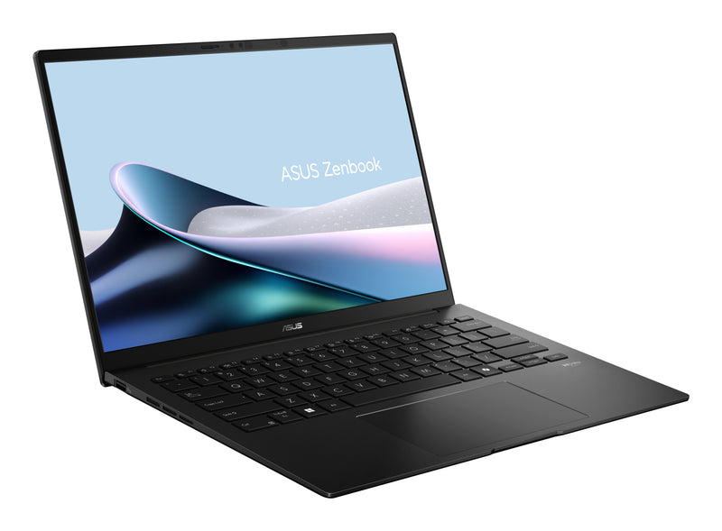ASUS Zenbook 14 OLED UM3406KA-QD065W AMD Ryzen AI 7 350 Laptop 35,6 cm (14") WUXGA 16 GB LPDDR5x-SDRAM 512 GB SSD Wi-Fi 6E (802.11ax) Windows 11 Home Schwarz