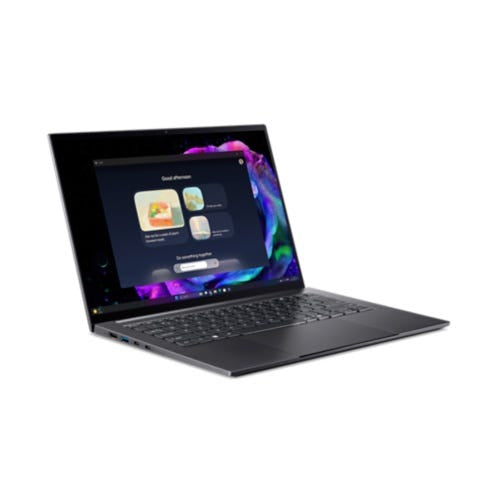 Acer Swift SFX14-61G-R56L AMD Ryzen AI 9 365 Laptop 35,6 cm (14") WQXGA+ 32 GB LPDDR5x-SDRAM 2 TB SSD NVIDIA GeForce RTX 5070 Wi-Fi 6E (802.11ax) Windows 11 Home Grau