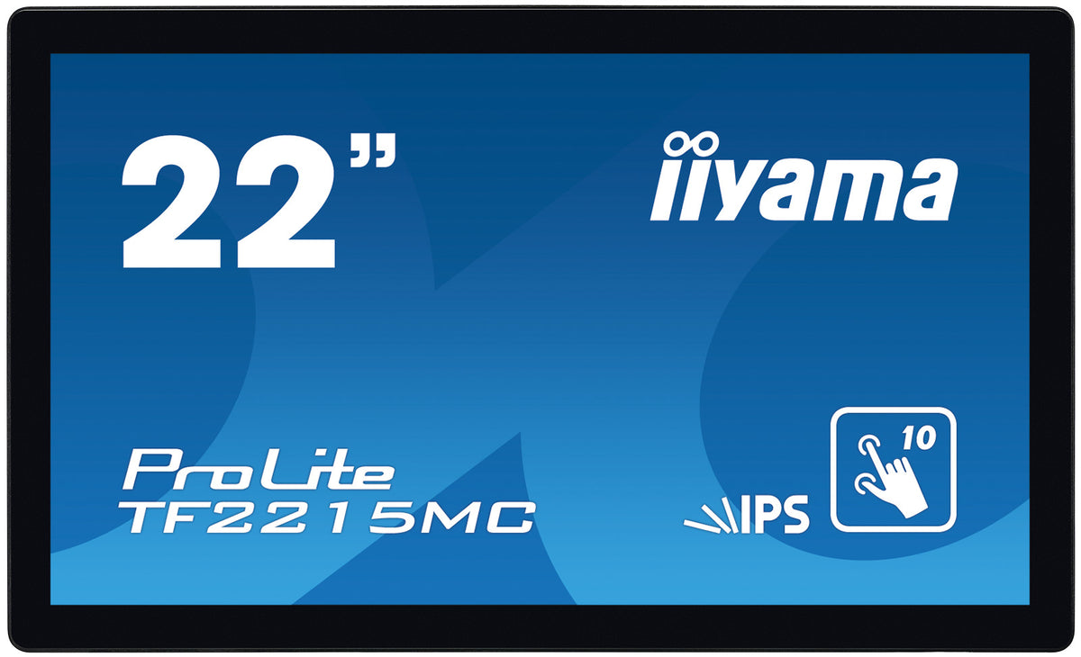 iiyama ProLite TF2215MC-B2 Computerbildschirm 54,6 cm (21.5") 1920 x 1080 Pixel Full HD LED Touchscreen Multi-Nutzer Schwarz