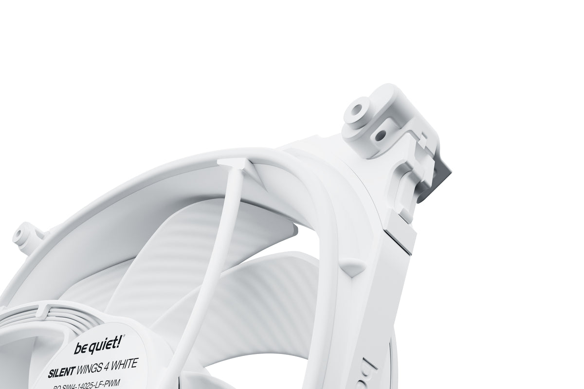 be quiet! SILENT WINGS 4 | 140mm PWM high-speed White Computergehäuse Ventilator 14 cm Weiß 1 Stück(e)