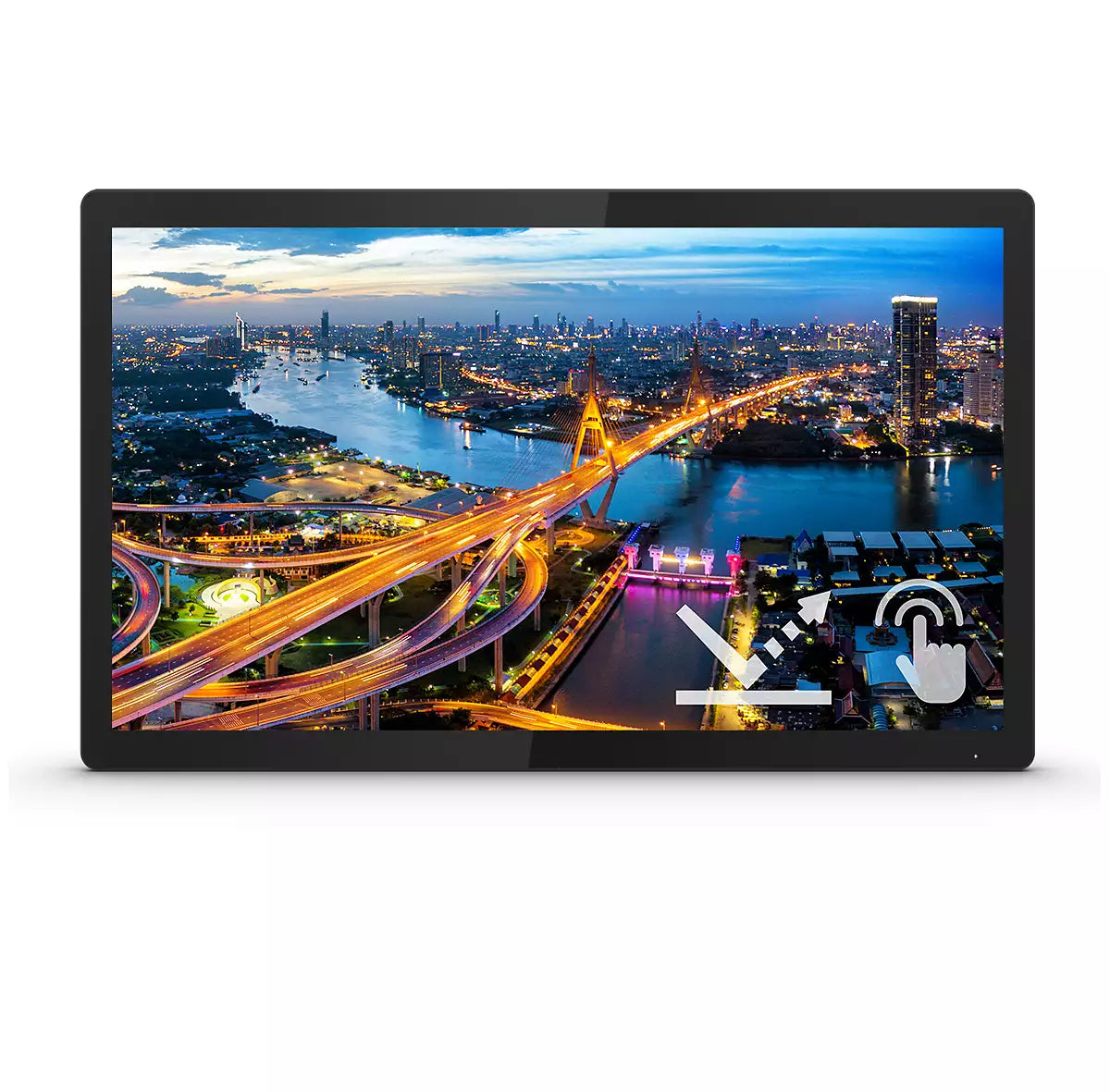 Philips B Line 222B1TFL/00 Computerbildschirm 54,6 cm (21.5") 1920 x 1080 Pixel Full HD LED Touchscreen Schwarz