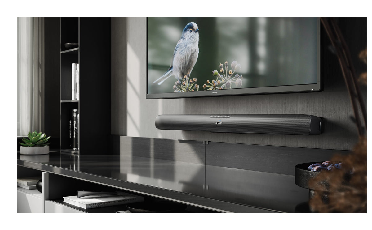 Sharp HT-SB100 Soundbar-Lautsprecher Schwarz 2.0 Kanäle 75 W
