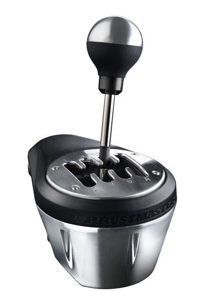 Thrustmaster 4060059 Gaming-Controller Schwarz, Metallisch USB Schalthebel-Erweiterung Analog PC, PlayStation 4, PlayStation 5, Playstation 3, Xbox One, Xbox Series S, Xbox Series X