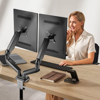 Techly ICA-LCD 462B Flachbildschirm-Tischhalterung 81,3 cm (32") Tisch/Bank Schwarz