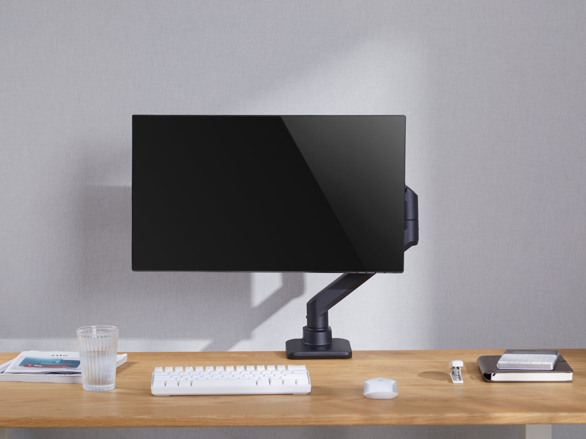 Equip 17"-49" Schwerlast-Monitor-Schreibtischhalterung, Schwarz