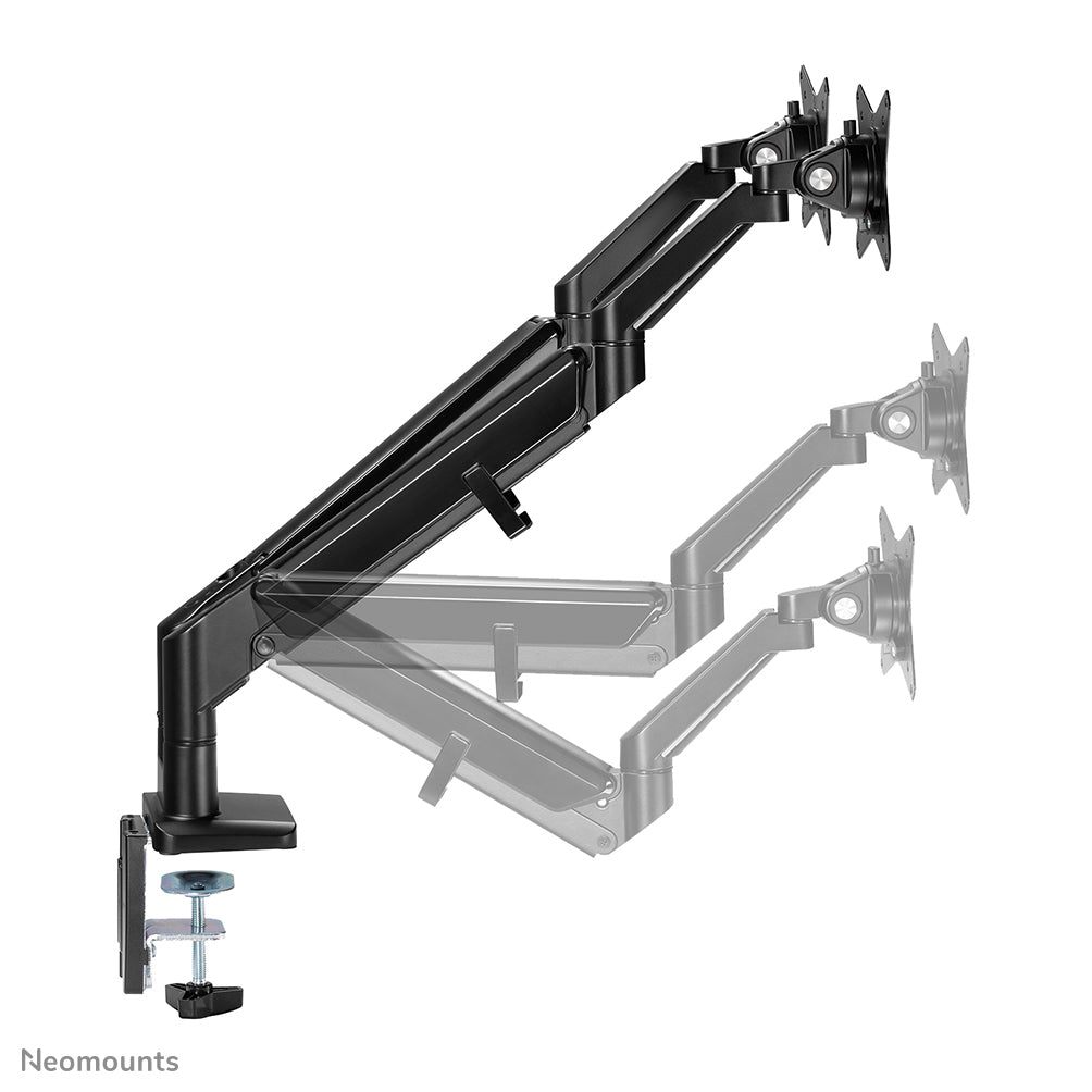 Neomounts DS70-810BL2 Monitorarm 17-32" - Gasfeder - platzsparend - 180°-Stopp