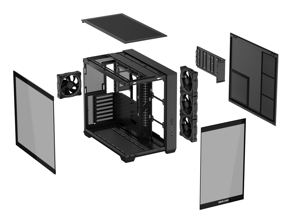 ASUS A32 PLUS Midi Tower Schwarz