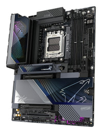 GIGABYTE X870E AORUS MASTER X3D Mainboard - Unterstützt AMD Ryzen 9000 CPUs, digitales 18+2+2-Phasen-VRM, bis zu 9000MHz DDR5 (O.C.), 2xPCIe 5.0 + 3xPCIe 4.0, Wi-Fi 7, 10GbE LAN, USB 4