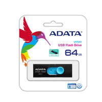 ADATA UV320 USB-Stick 64 GB USB Typ-A 3.2 Gen 1 (3.1 Gen 1) Schwarz, Blau