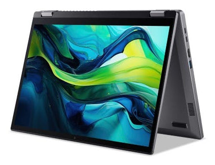 Acer Aspire Spin 14 ASP14-52MTN Intel Core Ultra 7 155U Laptop 35,6 cm (14") Touchscreen WUXGA 32 GB LPDDR5x-SDRAM 1 TB SSD Wi-Fi 6E (802.11ax) Windows 11 Home Deutsch Grau