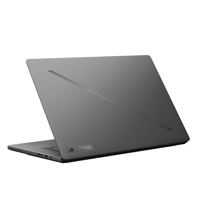 ASUS ROG Zephyrus G16 GU605CX-QR106W Intel Core Ultra 9 285H Laptop 40,6 cm (16") WQXGA 32 GB LPDDR5x-SDRAM 2 TB SSD NVIDIA GeForce RTX 5090 Wi-Fi 7 (802.11be) Windows 11 Home Deutsch Grau